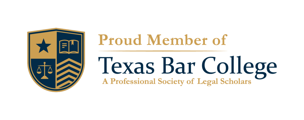 Texas Bar college member badge